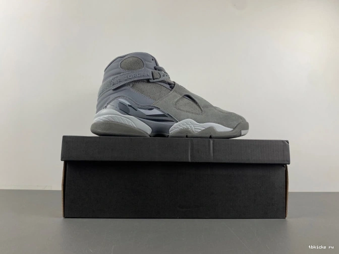 Rep TB Retro 8 Cool Grey Jordan 305381-014 0818